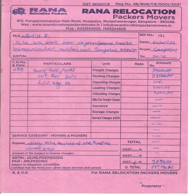 Rana Relocation