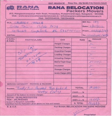 Rana Relocation Packers Movers